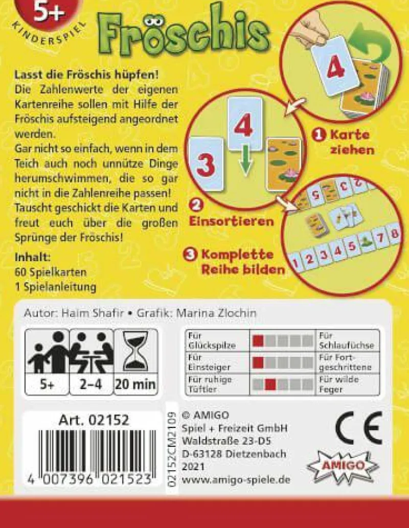 Amigo Kinderspiele>Fröschi's