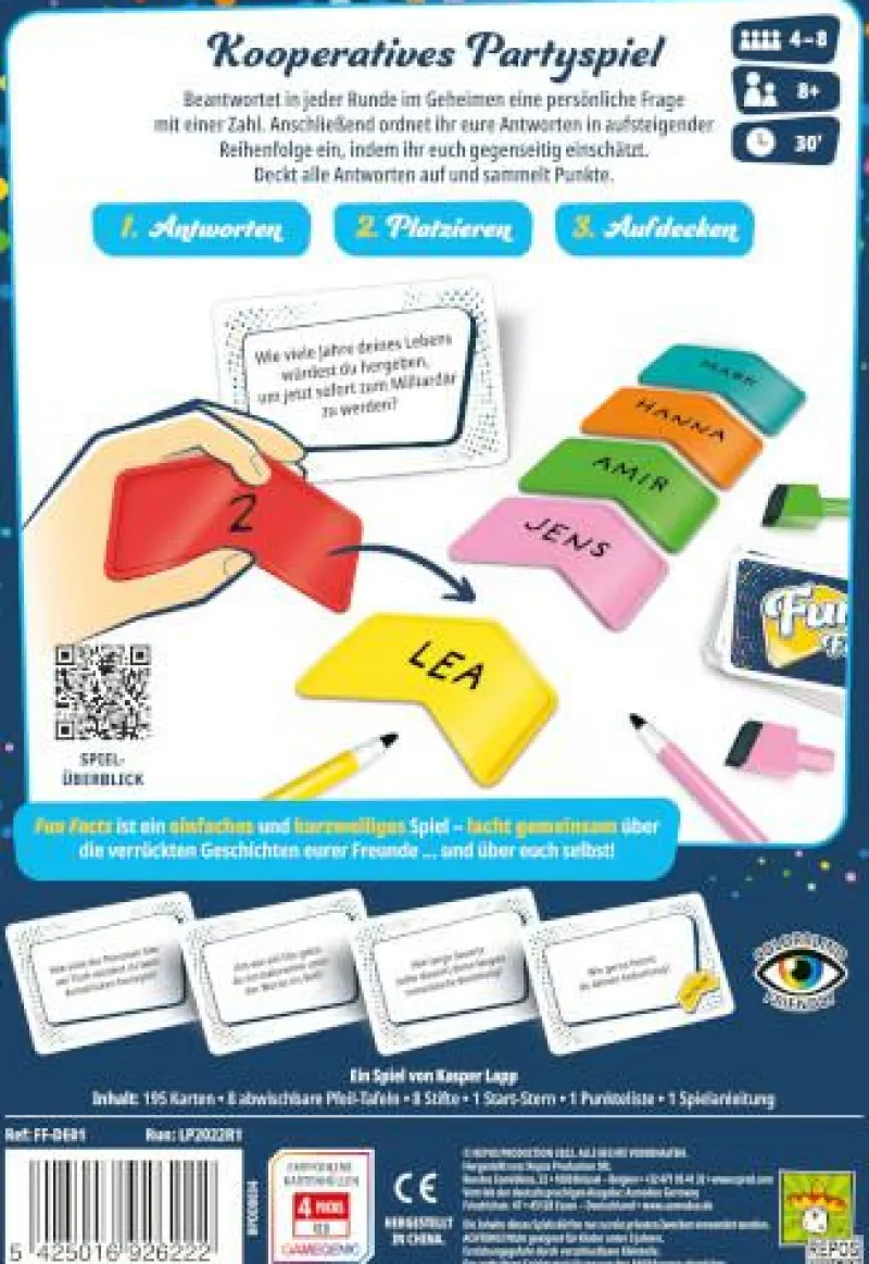 Repos Production Familien- Und Gesellschaftsspiele>Fun Facts