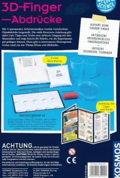 Kosmos Experimentieren>Fun Science - 3D-Fingerabdrücke