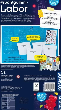 Kosmos Experimentieren>Fun Science - Fruchtgummi-Labor