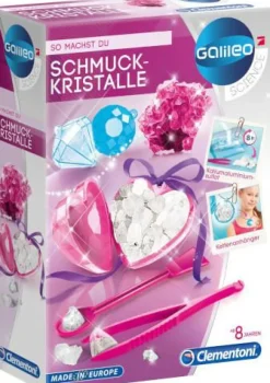 Clementoni Experimentieren>Galileo: Schmuckkristalle