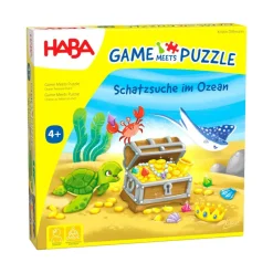 Haba Kinderspiele>Game meets Puzzle - Schatzsuche Im Ozean