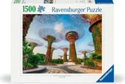 Ravensburger Erwachsenenpuzzle>Garden By The Bay At Singapore - Puzzle 1500 Teile