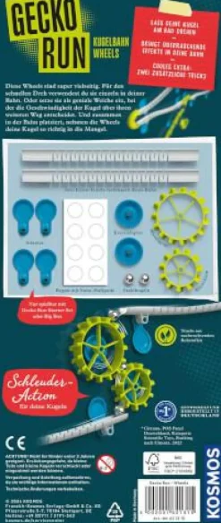 Kosmos Klemm- Und Magnetbaukästen>Gecko Run Erweiterung: Wheels