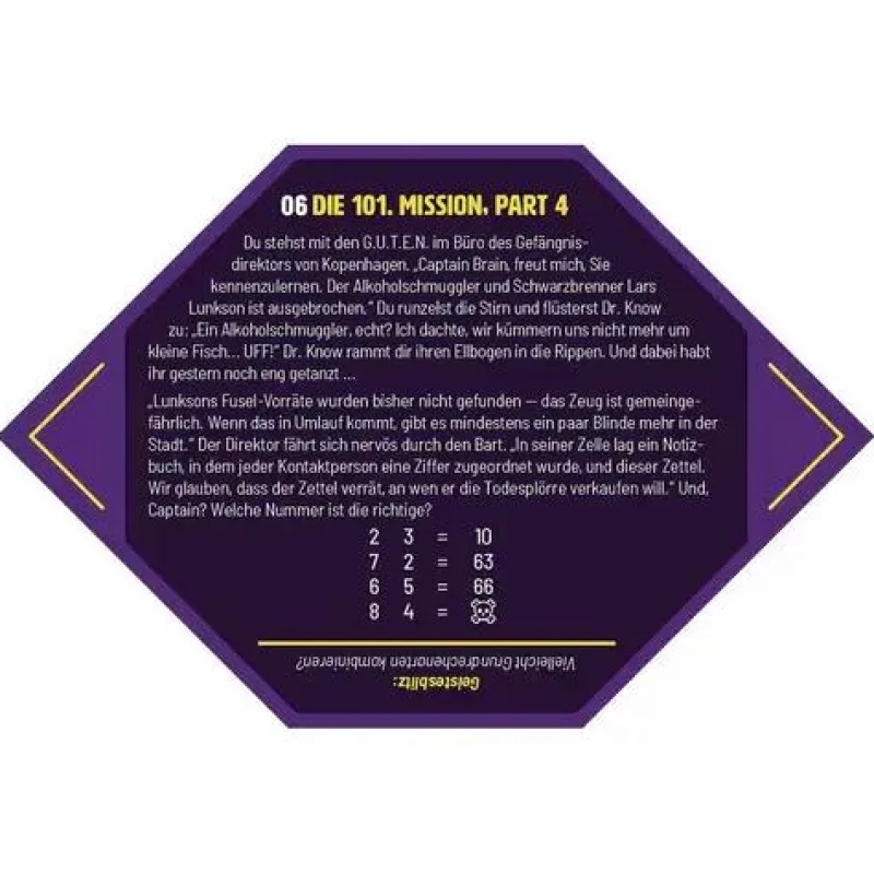 Moses Familien- Und Gesellschaftsspiele>Gefährliche Rätsel Captain