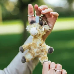 Wrendale Desings Ltd Schlüssselkasten Und Schlüsselanhänger>Giraffe Plush Keyring
