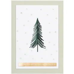 Räder Karten>Glanztannenkarte „Zauberhafte Weihnachten"
