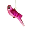 Werner Voß Baumschmuck Und Zubehör>Glashänger Papagei pink 5x17cm