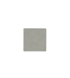 LindDNA Tischdecken, Untersetzer Und Co>Glass Mat Square Corduroy Light Grey