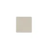 LindDNA Tischdecken, Untersetzer Und Co>Glass Mat Square Corduroy Oyster White