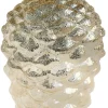 Shishi AS Baumschmuck Und Zubehör>Glaszapfen transparent champagne glitter top 22cm