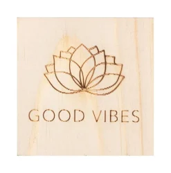 Räder Geschenkverpackung Und Kleine Aufmerksamkeiten>Glückskästchen „Good Vibes", 4,3x4,3x3,3cm