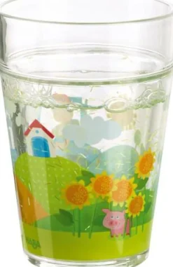 Haba Kinder>Glitzerbecher Traktor