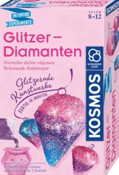 Kosmos Experimentieren>Glitzer-Diamanten - Gestalte deine eigenen Schmuck