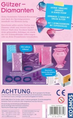 Kosmos Experimentieren>Glitzer-Diamanten - Gestalte deine eigenen Schmuck