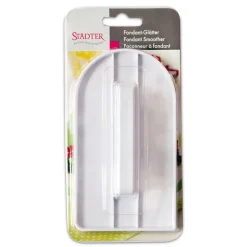 Staedter Gmbh Backzubehör>Glätter 8x16cm weiß