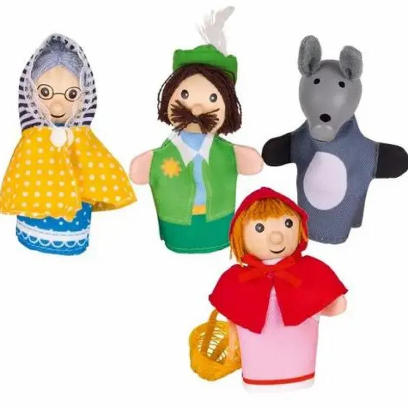 Gollnest & Kiesel Kasper Und Co>GoKi Fingerpuppenset Rotkäppchen