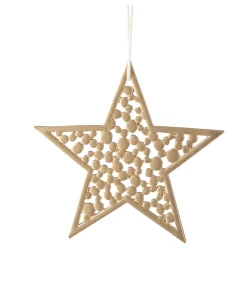 Räder Dekoration>Goldstern Schneeflocken 8,2x7,7x0,2cm