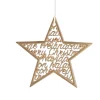 Räder Dekoration>Goldstern Text 8,2x7,7x0,2cm