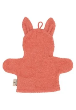 Sterntaler Badtextilien>GOTS Spiel- und Waschhandschuh koralle
