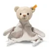 Steiff Spielen>GOTS Teddybär Noah Schmusetuch 32cm beige