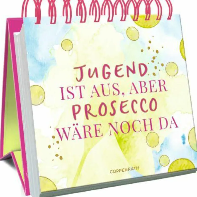 COPPENRATH SPG Geschenkbücher>Gr. Spiralaufstellbuch: Jugend ist aus, aber Prose
