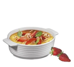 Küchenprofi Auflauf>Gratinform rund 16 cm Burgund