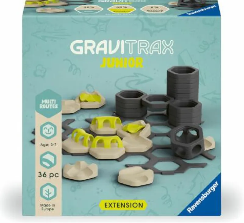 Ravensburger Klemm- Und Magnetbaukästen>GraviTrax Junior - Erweiterung Multi Routes