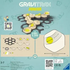 Ravensburger Klemm- Und Magnetbaukästen>GraviTrax Junior - Starter-Set S: Start and Run