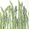 IHR Servietten Und Serviettenringe|Servietten>GREEN ASPARAGUS Lunch-Servietten L 810800