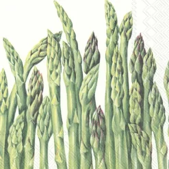 IHR Servietten Und Serviettenringe|Servietten>GREEN ASPARAGUS Lunch-Servietten L 810800