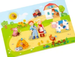 Haba Kleinkindpuzzle|Spielen>Greifpuzzle Auf dem Bauernhof