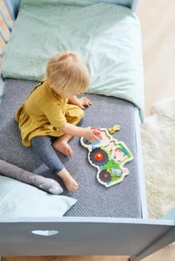 Haba Kleinkindpuzzle|Spielen>Greifpuzzle Lustige Traktorfahrt