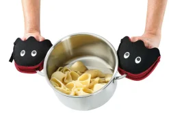 Spring Küchentextilien>Griffschutz Ghost rot/schwarz 1 Paar