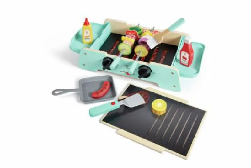 Toynamics Kaufladen Und Spielküche>Grill mit gusseiserner Pfanne