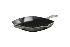 Le Creuset Pfannen Guß Und Schmiedeeisen>Grillpfanne Signature quadratisch 26 cm Thyme