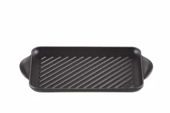 Le Creuset Pfannen Guß Und Schmiedeeisen>Grillplatte rechteckig 32 cm schwarz