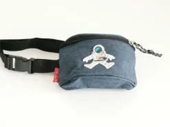 Kisme Taschen Und Körbe>Gürteltasche klein Astronaut blau