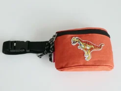 Kisme Taschen Und Körbe>Gürteltasche klein Dino orange