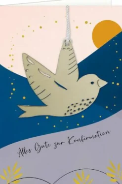 COPPENRATH SPG Karten>Grußkarte - Alles Gute zur Konfirmation (Vogel)