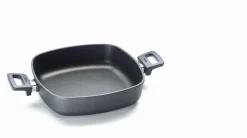 Woll Pfannen Aluguß Und Versiegelte>Gusspfanne, viereckig m. Seitengriffen Nowo Titani