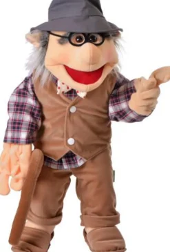 Living Puppets Kasper Und Co>Handpuppe Großvater 65cm