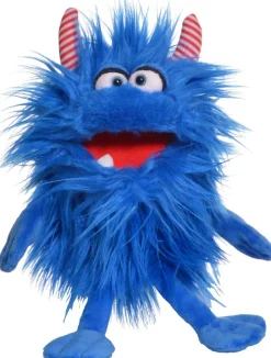Living Puppets Kasper Und Co>Handpuppe Klein Schmackes (blau)