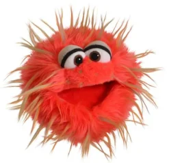 Living Puppets Kasper Und Co>Handpuppe Piefke rot/beige