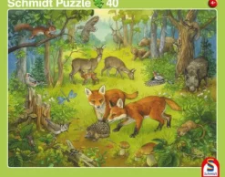 Schmidt Spiele Kleinkindpuzzle|Spielen>Haustiere/Heimische Tiere - Rahmenpuzzle 24/40 Tei