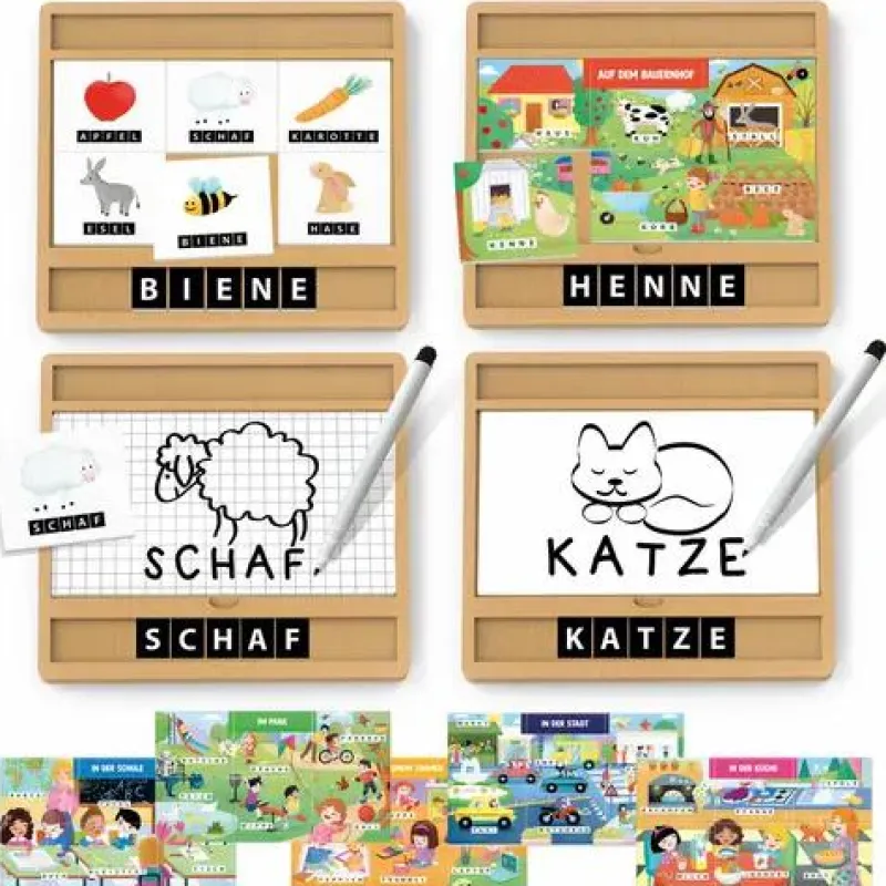 Heinrich Bauer GmbH & Co KG Familien- Und Gesellschaftsspiele>HEADU Montessori Meine erste Enzyklopädie 3,6 Jahr