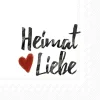 IHR Servietten|Servietten Und Serviettenringe>HEIMATLIEBE black red Lunch-Servietten L 996771