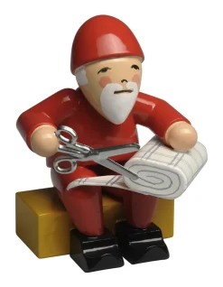 Wendt&Kühn Figuren>Heinzelmännchen mit Stoffballen, Blumenkinder und