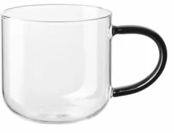 Asa Selection Henkelbecher>Henkelbecher, schwarz 400ml