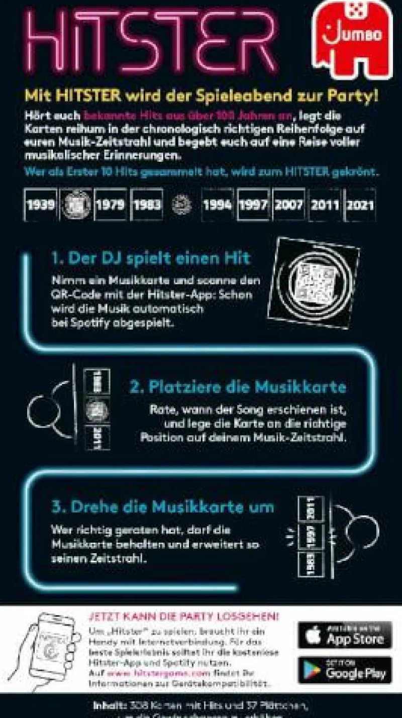 Jumbo Familien- Und Gesellschaftsspiele>Hitster